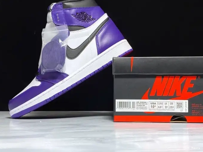 Kicked Out Shoe Store OG 1 High Court Air 555088-500 Purple Jordan 0525